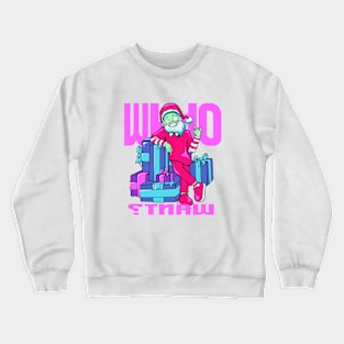 Santa is Coming “Who Want ?” Crewneck Sweatshirt